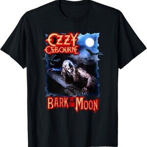 Ozzy Osbourne Bark at The Moon T-Shirt | Vintage Metal Graphic Tee Rock Band 24